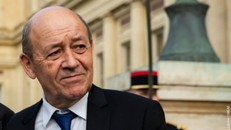 Ngoại trưởng Iran Jean-Yves Le Drian. Ảnh: Twitter.