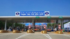 Trạm thu phí dịch vụ sử dụng đường bộ Dầu Giây. (Ảnh: VEC cung cấp)