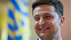  Ứng viên dẫn đầu cuộc bầu cử Tổng thống Ukraine Vladimir Zelensky. (Ảnh: Reuters)