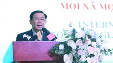 Phó Thủ tướng Vương Đình Huệ phát biểu tại Diễn đàn. Ảnh: VGP/Thành Chung