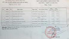 Hải Phòng kiểm tra làm rõ vô ý hay tiêu cực trong sự cố ghép nhầm phách bài thi vào 10