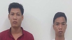 Hai đối tượng bị cơ quan công an bắt giữ 