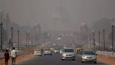 Khói bụi ô nhiễm ở New Delhi, Ấn Độ - (Ảnh: AFP)