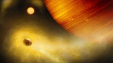 Phát hiện 'mặt trăng nham thạch' ngoài Hệ Mặt trời