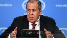 Ngoại trưởng Nga Sergey Lavrov. Ảnh: AFP/TTXVN