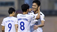 Xuân Trường, Minh Vương gắn bó cùng nhau từ những năm đầu sự nghiệp trong màu áo HAGL. Ảnh: Minh Chiến.