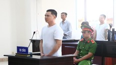 Bị cáo Trần Ngọc Vui tại tòa án