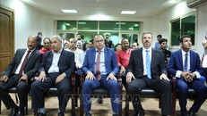 Các đại biểu quốc tế và Ai Cập tham dự hội thảo. 