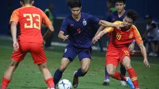 U23 Thái Lan chưa có những màn trình diễn thuyết phục. Ảnh: Siam Sport.