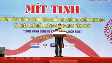 Phó Thủ tướng Vũ Đức Đam phát biểu. (Ảnh: Dương Ngọc/TTXVN)