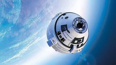 Đồ họa chiếc Boeing CST-100 Starliner - (Ảnh: BOEING).