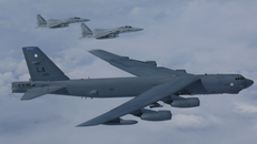 Mỹ điều thêm 6 máy bay ném bom hạng nặng B-52 Stratofortress tới Ấn Độ Dương để sẵn sàng đối phó với Iran. (Ảnh: Sputnik)