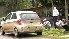 Bốn thanh niên thuê xe trốn cách ly đi dự sinh nhật bạn vào chiều 5/4 đến sáng 6/4 trở về lại. Ảnh: CACC