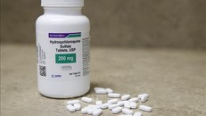 Thuốc Hydroxychloroquine. Ảnh: AFP/TTXVN