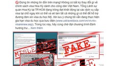 Tổng lãnh sự quán Mỹ tại TP.HCM đăng tải thông báo trên Facebook. (Ảnh chụp màn hình)