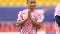 Quang Hải trong buổi tập luyện cùng Câu lạc bộ chiều 23/6 vừa qua.