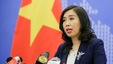 Người phát ngôn Bộ Ngoại giao Lê Thị Thu Hằng.