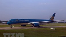 Máy bay của Vietnam Airlines. (Ảnh: Huy Hùng/TTXVN)