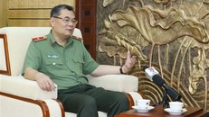 Thiếu tướng Tô Ân Xô, Chánh Văn phòng, Người phát ngôn Bộ Công an trả lời phỏng vấn TTXVN.