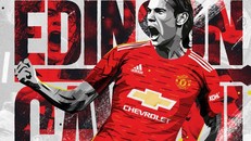 Cavani được trao chiếc áo số 7 ở Man Utd