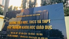Trường Tiểu học, THCS và THPT Thực nghiệm Khoa học Giáo dục, Ba Đình, Hà Nội. (Nguồn: vietnamnet.vn)