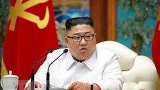 Nhà lãnh đạo Triều Tiên Kim Jong-un. (Ảnh: Yonhap/TTXVN)