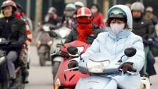 Bắc Bộ đón rét hại, trưa và chiều hửng nắng