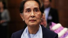 Cố vấn quốc gia Aung San Suu Kyi. Ảnh: Reuters