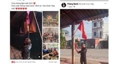 Nhiều trường hợp đốt pháo nổ sau đó chia sẻ lên mạng xã hội bị xử lý. 