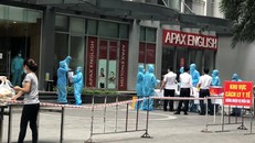 Tòa nhà Park 11, Times City sáng 23/5 - Ảnh: M.Nhân