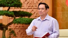 Thủ tướng Phạm Minh Chính yêu cầu, căn cứ tình hình thực tiễn để lãnh đạo, chỉ đạo, điều hành một cách linh hoạt, đúng hướng, kết hợp hài hòa, hợp lý, hiệu quả giữa chống dịch và phát triển kinh tế - xã hội. - Ảnh: VGP/Nhật Bắc