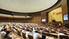 Nhiều nội dung quan trọng trong ngày làm việc đầu tiên Kỳ họp thứ nhất, Quốc hội khóa XV