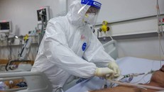 Bệnh nhân nặng được điều trị tại Bệnh viện Hồi sức COVID-19 TPHCM. Ảnh: VGP/Hải An