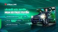 Doanh nghiệp vay mua ô tô 'siêu tốc' chỉ trong 4 giờ với lãi suất 5,8%/năm tại VPBank