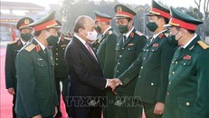 Chủ tịch nước Nguyễn Xuân Phúc thăm, làm việc tại Bộ Tư lệnh Quân khu 4