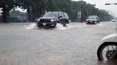 Các khu vực mưa dông, đề phòng thời tiết nguy hiểm