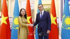 Phó Chủ tịch nước Võ Thị Ánh Xuân hội kiến Chủ tịch Thượng viện Kazakhstan