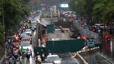 Một số dự án giao thông trọng điểm Hà Nội bị chậm tiến độ hoàn thành