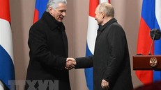 Cuba và Nga sẽ đưa quan hệ hợp tác kinh tế lên tầm cao mới