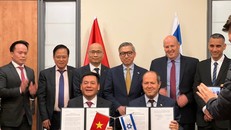 Việt Nam và Israel hoàn tất đàm phán FTA