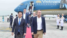 Thủ tướng Đại Công quốc Luxembourg bắt đầu thăm chính thức Việt Nam