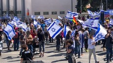 Biểu tình chống cải cách tư pháp tại Israel trong tuần thứ 18 liên tiếp