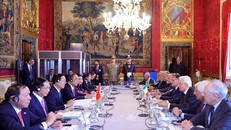 Báo chí Italy: Chuyến thăm của Chủ tịch nước Võ Văn Thưởng thắt chặt thêm quan hệ song phương