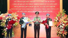 Khẳng định vai trò, năng lực của lực lượng Công an nhân dân trong thực hiện các nhiệm vụ quốc tế