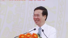 Chủ tịch nước Võ Văn Thưởng đánh trống khai giảng năm học mới tại Gia Lai