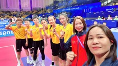 Cầu mây nữ Việt Nam vào chung kết ASIAD 2023