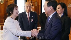 Chủ tịch nước gặp gỡ các gia đình tham gia Chương trình giao lưu thanh niên Việt Nam – Nhật Bản