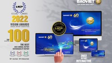 Bảo Việt đạt Top21 Báo cáo thường niên và Báo cáo phát triển bền vững tốt nhất thế giới 