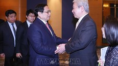 Thủ tướng Phạm Minh Chính tiếp Chủ tịch Cơ quan Hợp tác quốc tế Nhật Bản