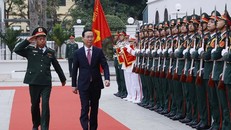 Chủ tịch nước Võ Văn Thưởng kiểm tra công tác sẵn sàng chiến đấu của Bộ đội Đặc công